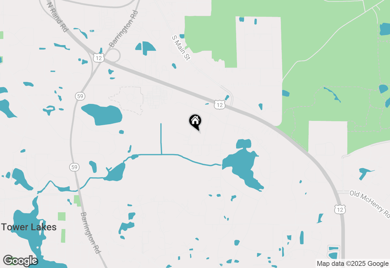 Map of 26159 N Hill Avenue, Wauconda, IL 60084