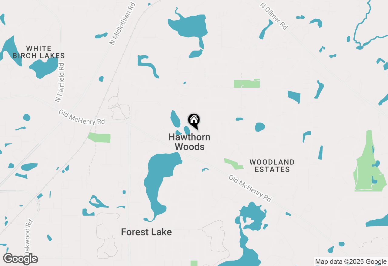 Map of 7 Victoria Lane, Hawthorn Woods, IL 60047