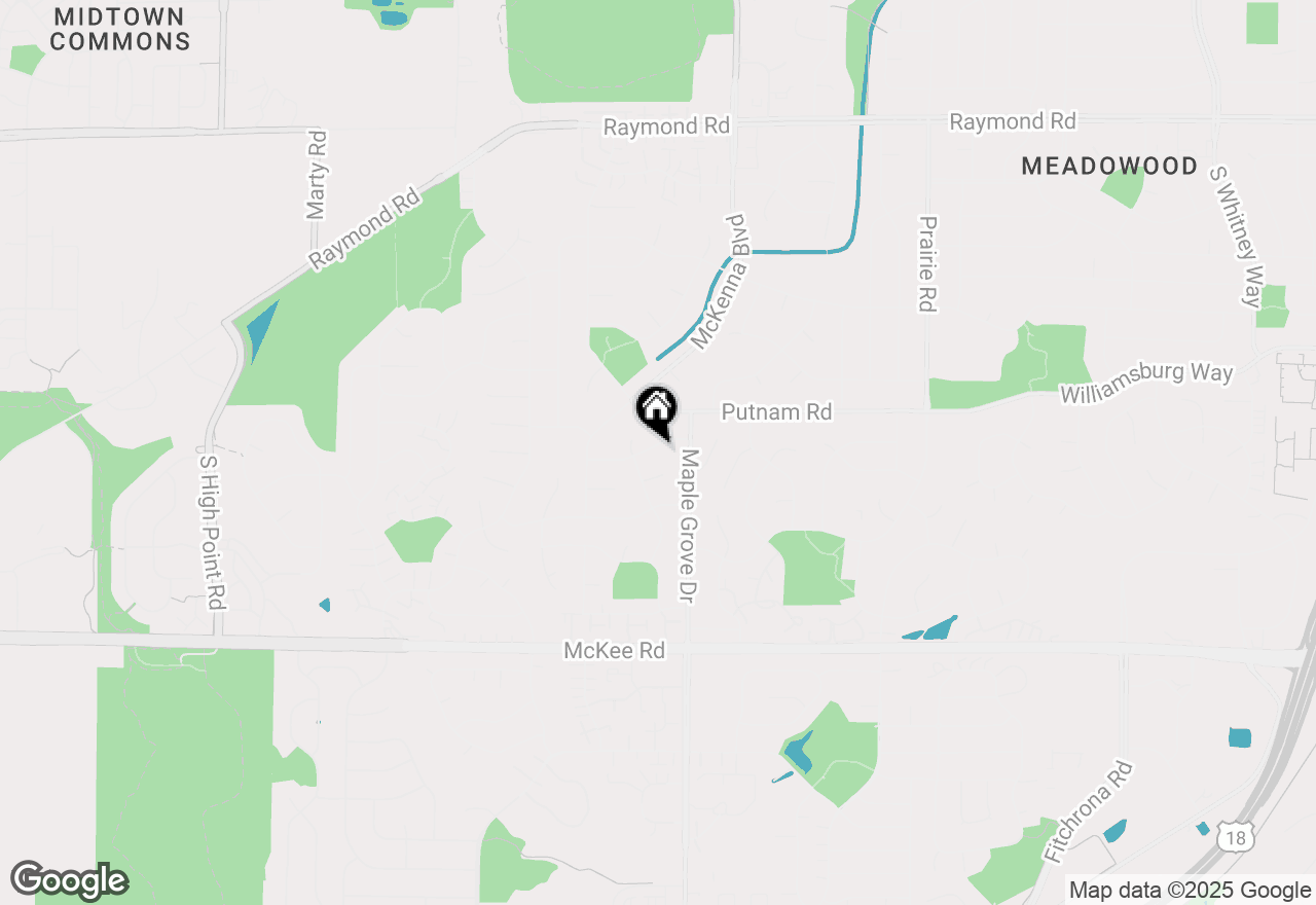 Map of 6817 Stratford Drive, Madison, WI 53719