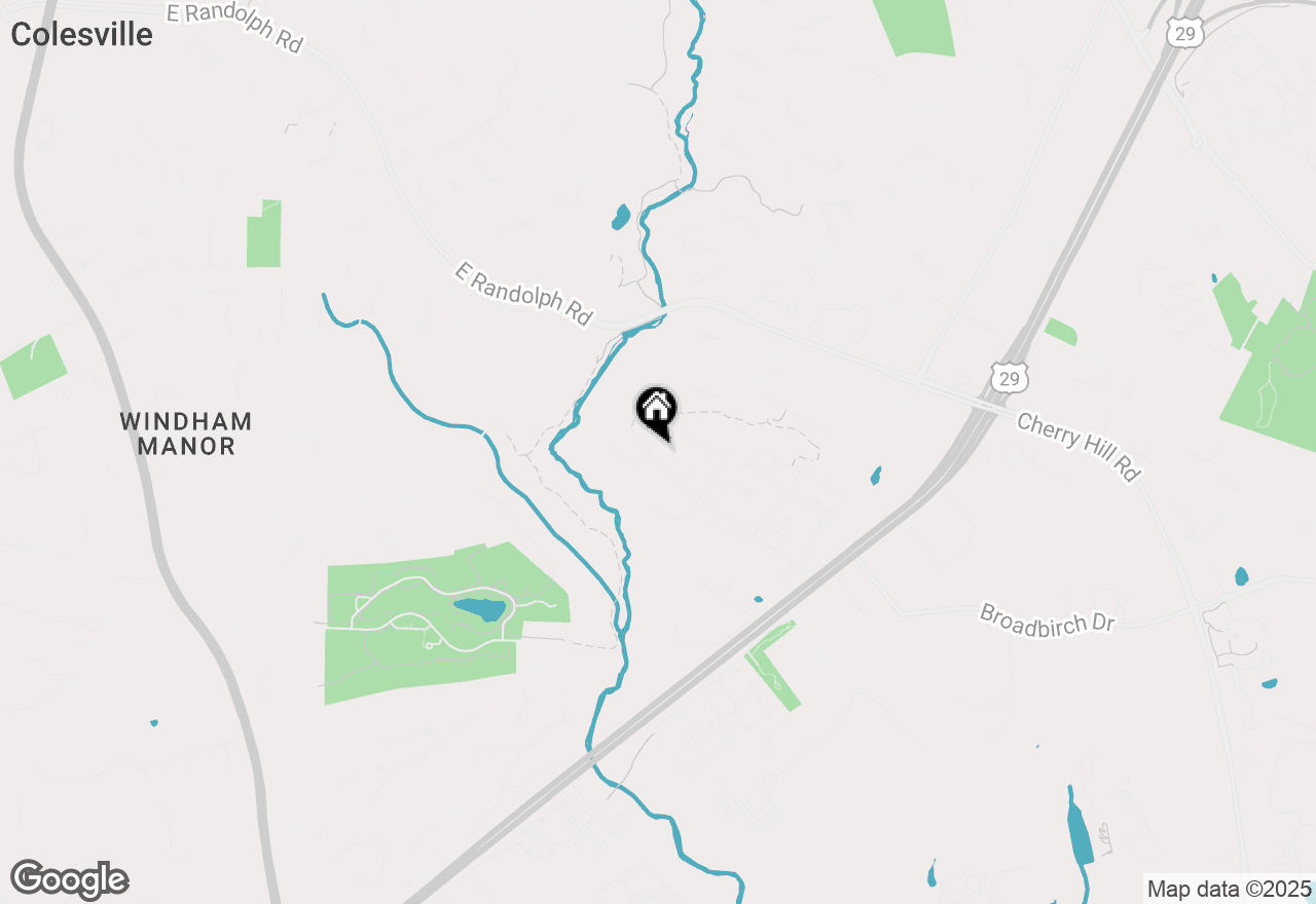 Map of 1600 Featherwood Street, Silver Spring, MD 20904