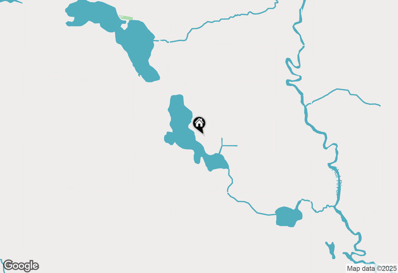 Map of 4605 Hunters Trail, Six Lakes, MI 48886