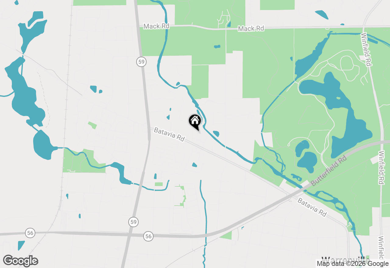 Map of 2S427 Emerald Green Drive W #39-F, Warrenville, IL 60555