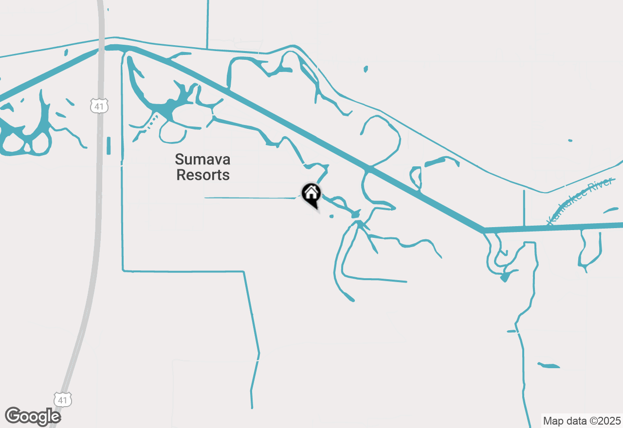 Map of 11294 N 200 W, Sumava Resorts, IN 46379