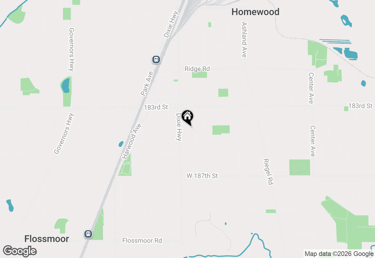 Map of 18430 Cowing Court, Homewood, IL 60430