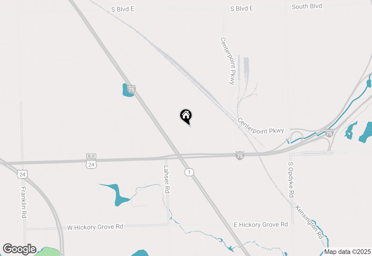 Map of 2300 Devonshire Road, Bloomfield Hills, MI 48302