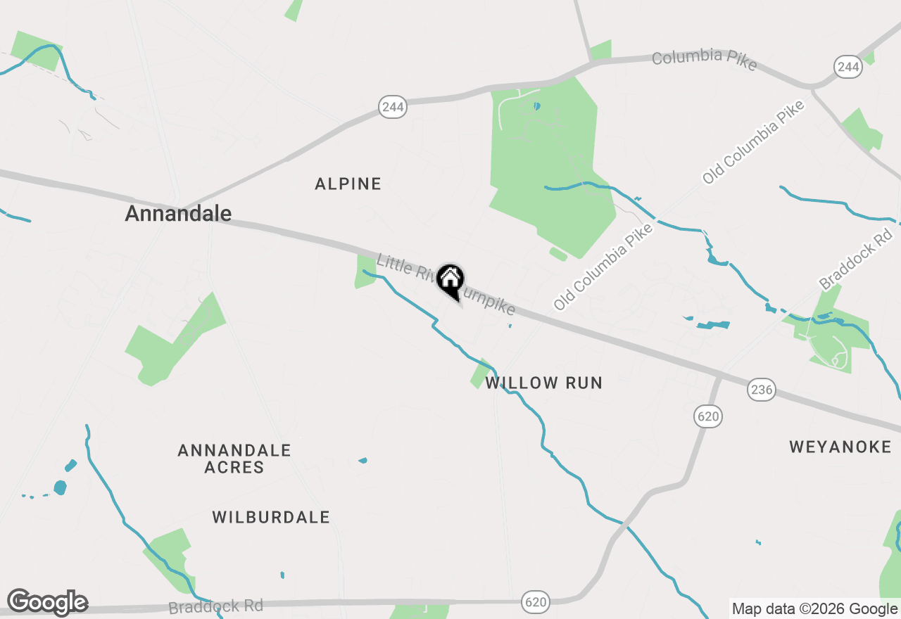 Map of 4599 Logsdon Drive #37, Annandale, VA 22003