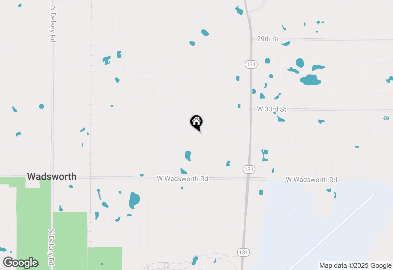 Map of 12976 W Wakefield Drive, Beach Park, IL 60083