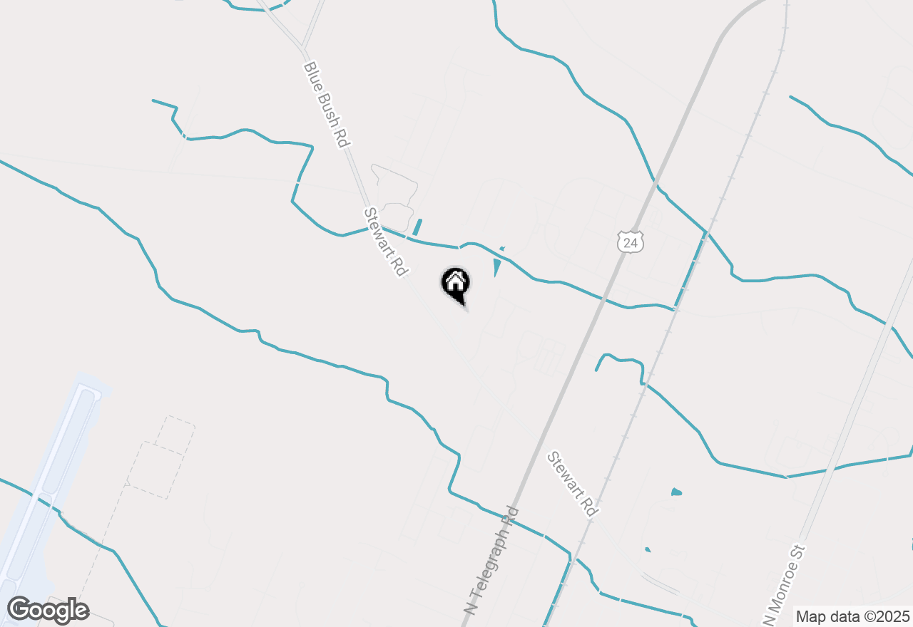 Map of 1786 Arbor Creek Drive, Monroe, MI 48162