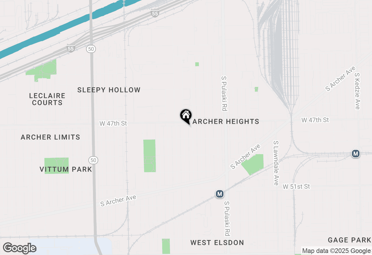 Map of 4719 S Tripp Avenue, Chicago, IL 60632