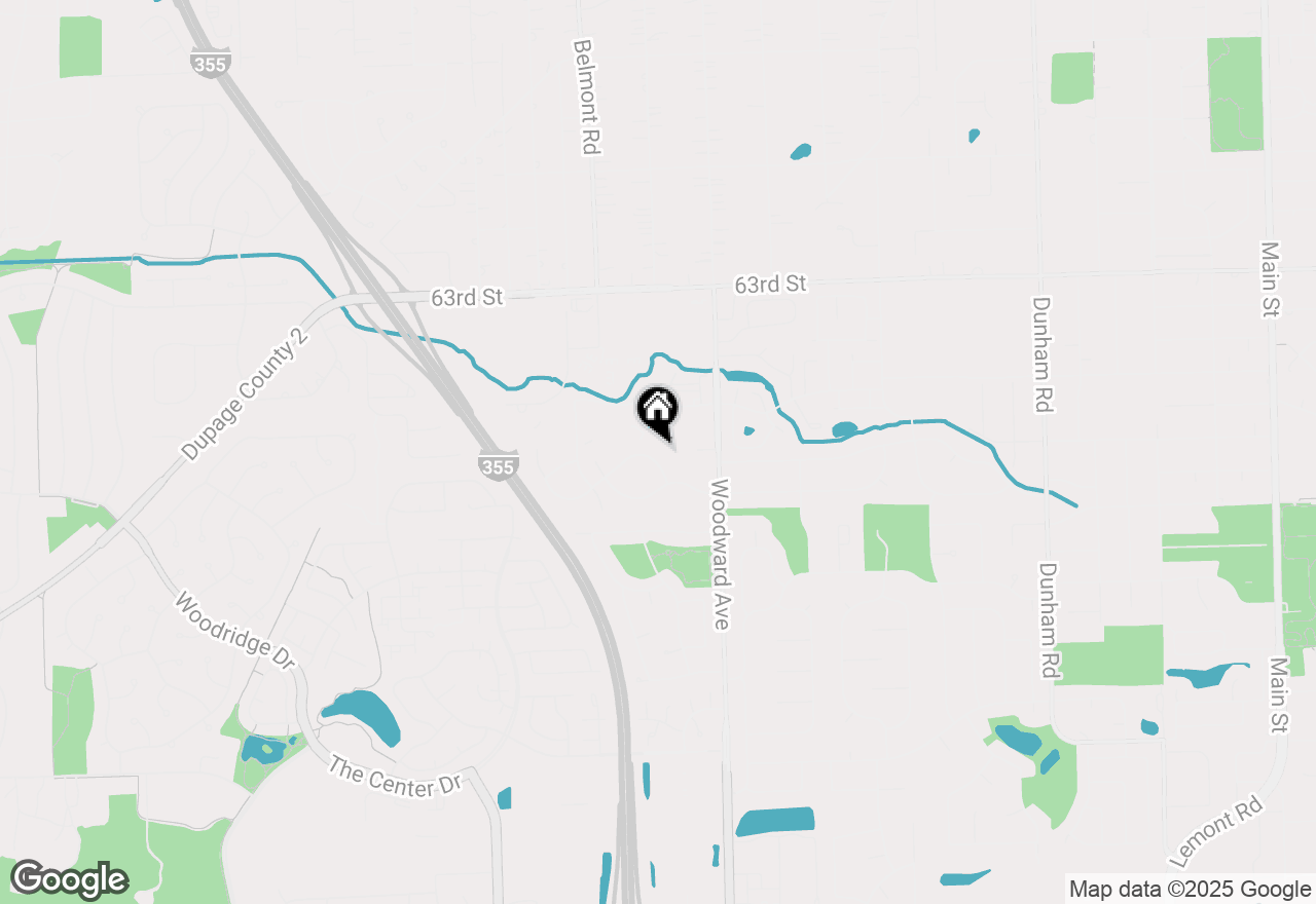 Map of 2124 Midhurst Road, Downers Grove, IL 60516