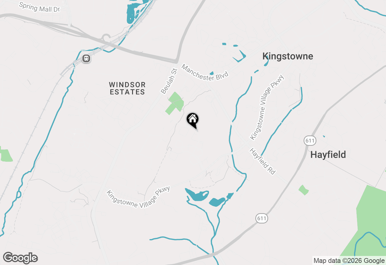 Map of 7404 Heatherfield Lane, Alexandria, VA 22315