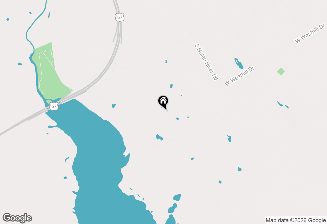 Map of 701 Bass Lake Lane, Cleburne, TX 76033
