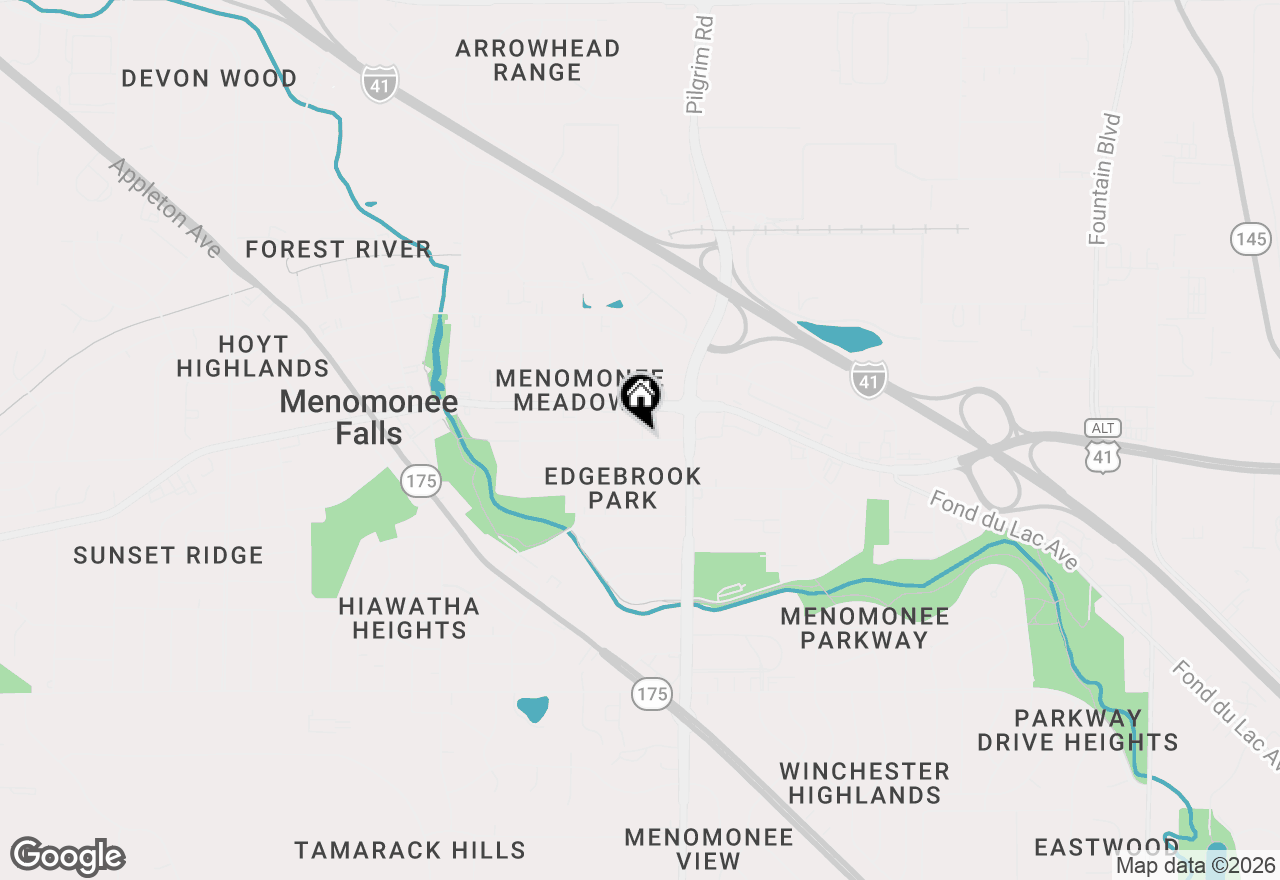 Map of Lt102 Main St, Menomonee Falls, WI 53051