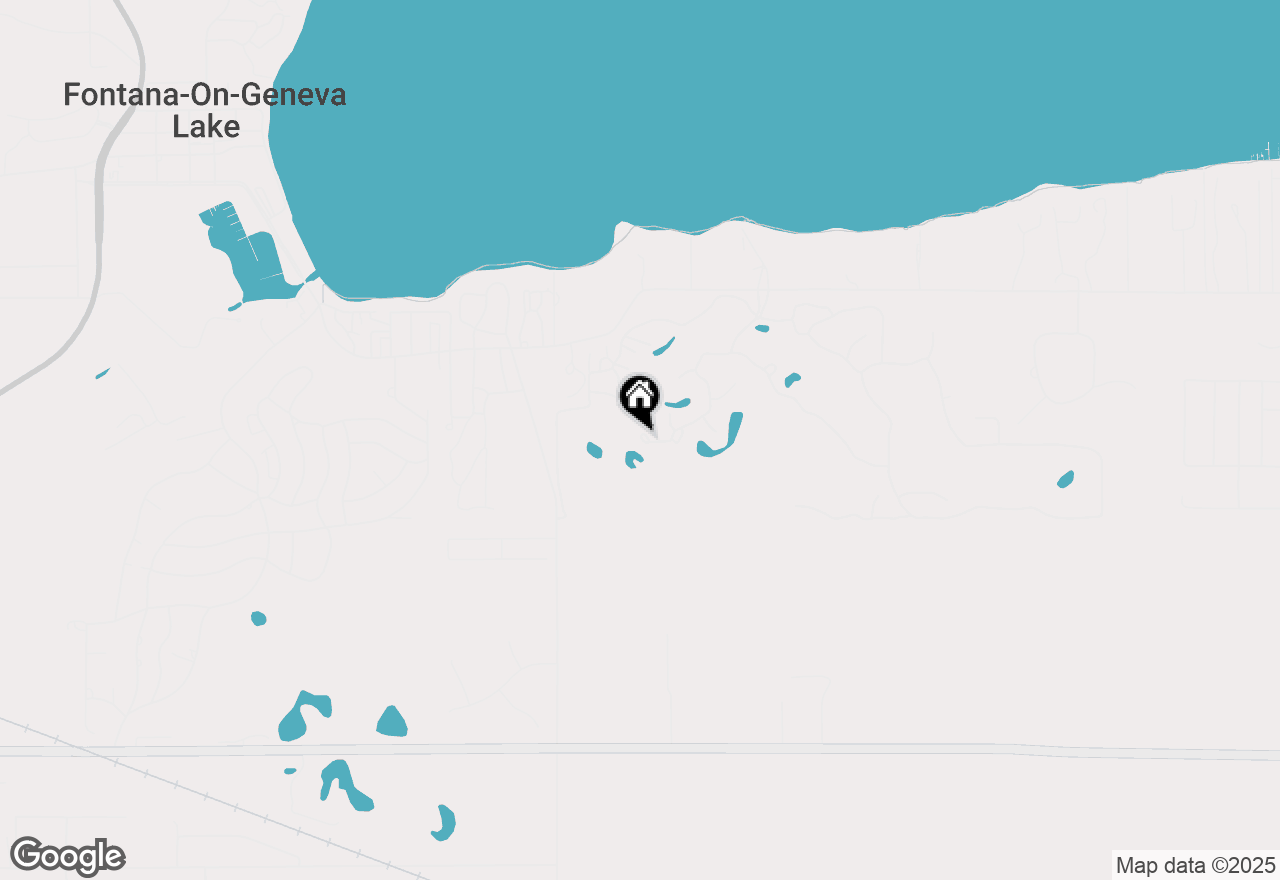 Map of 963 Duck Pond Rd, Fontana, WI 53125