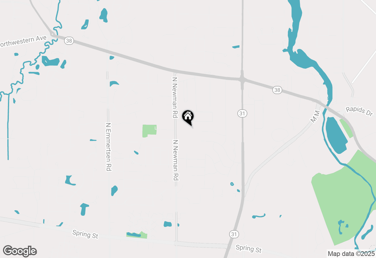 Map of 2423 Newman Rd N, Mount Pleasant, WI 53406