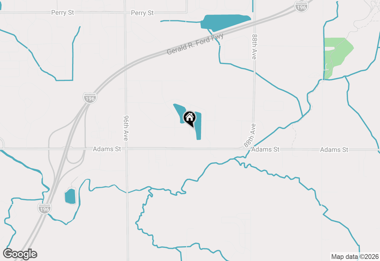 Map of 873 Sand Lake Drive, Zeeland, MI 49464