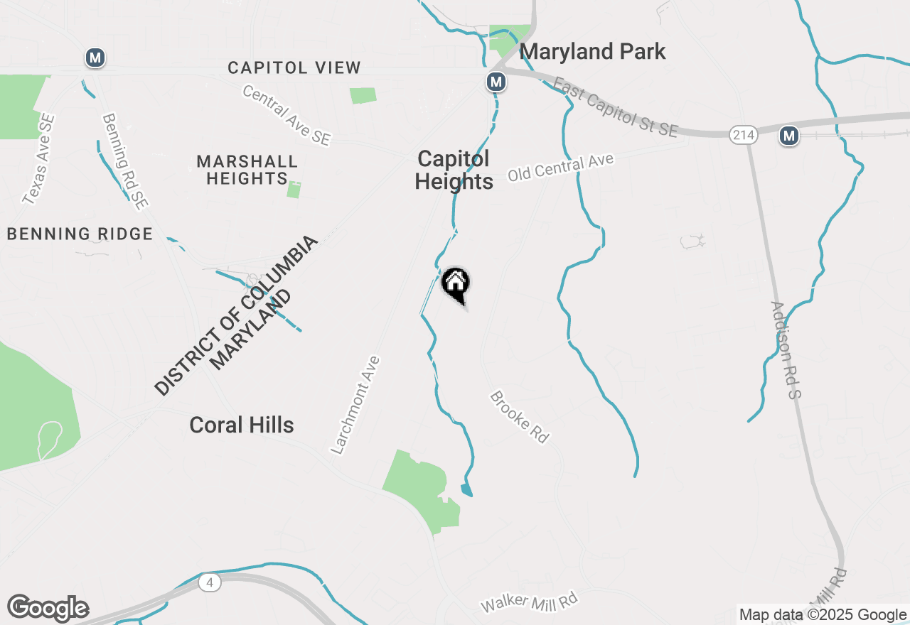 Map of 1007 Quietview Drive, Capitol Heights, MD 20743