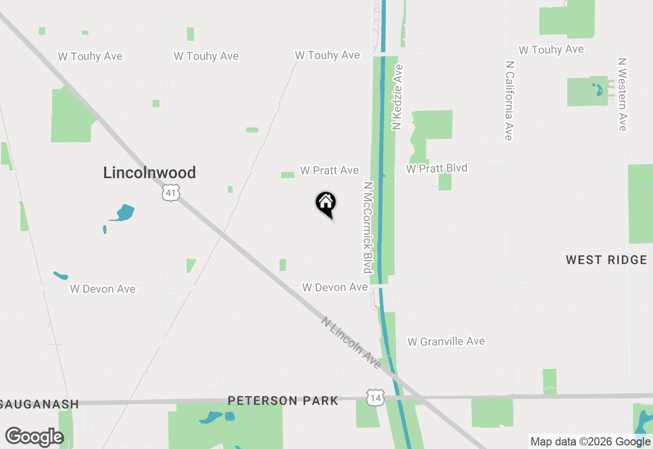 Map of 6601 N Trumbull Avenue, Lincolnwood, IL 60712
