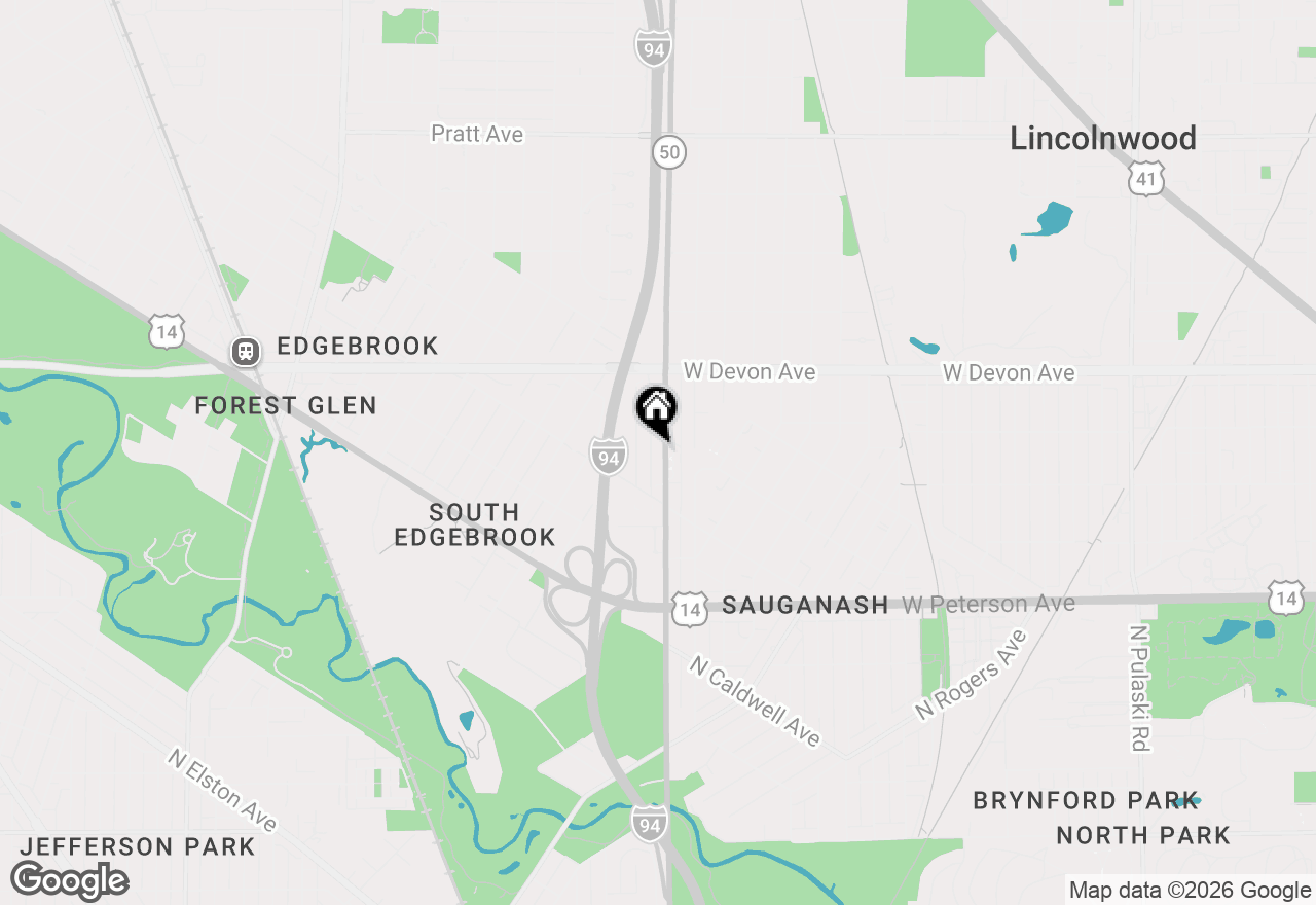 Map of 6256 N Cicero Avenue, Chicago, IL 60646