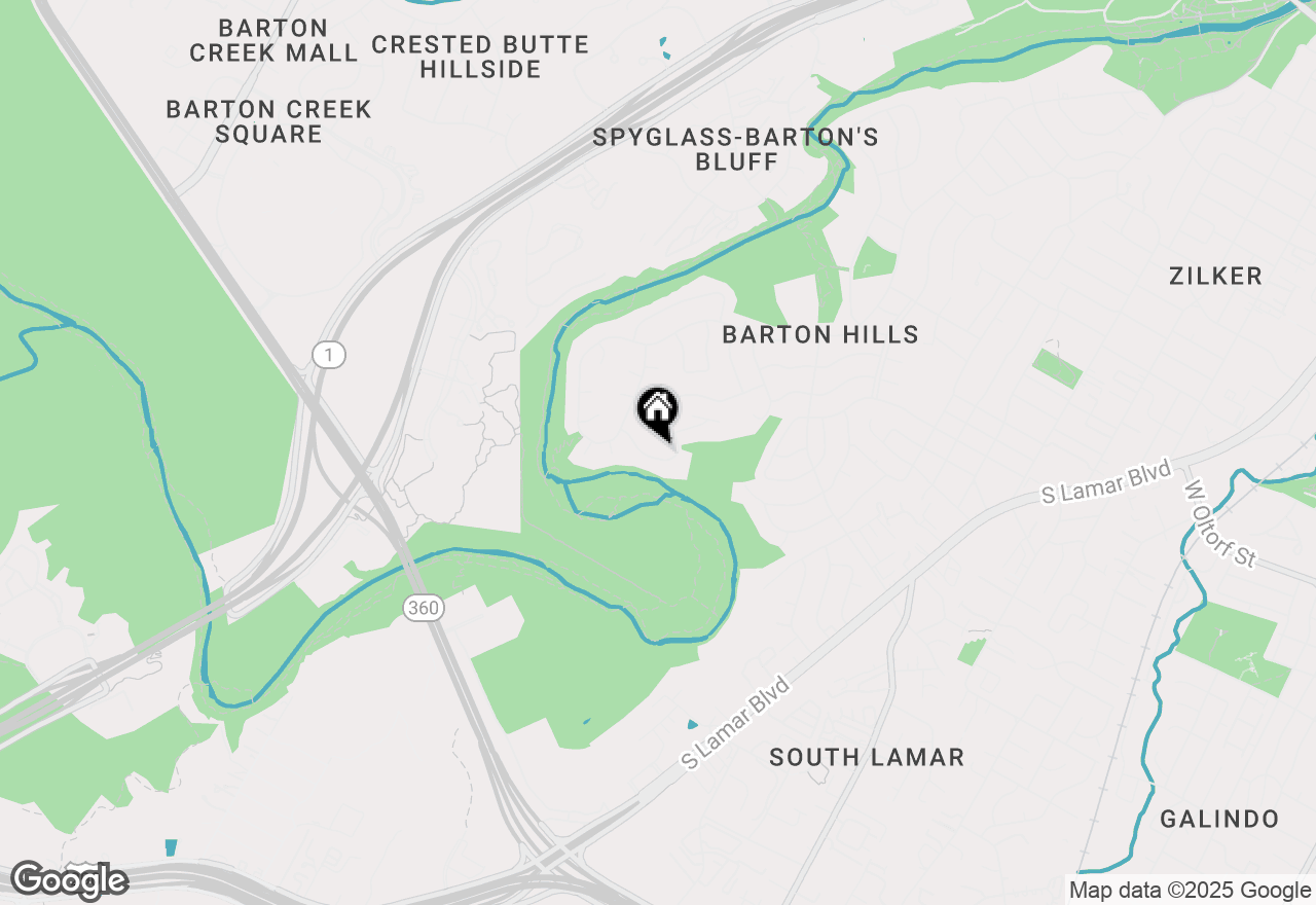Map of 2713 Tether Trl, Austin, TX 78704