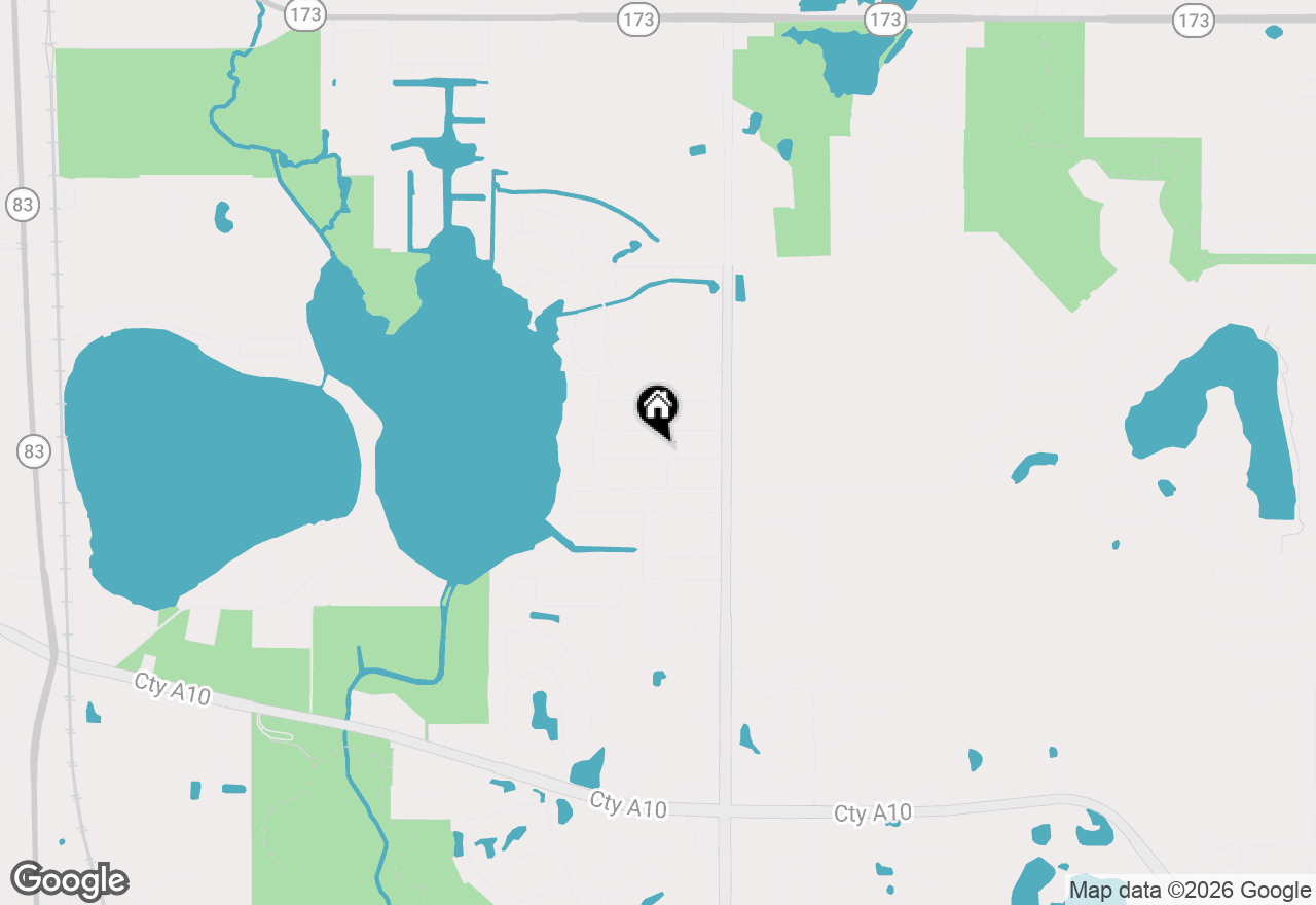 Map of 22144 W Cedar Drive, Antioch, IL 60002