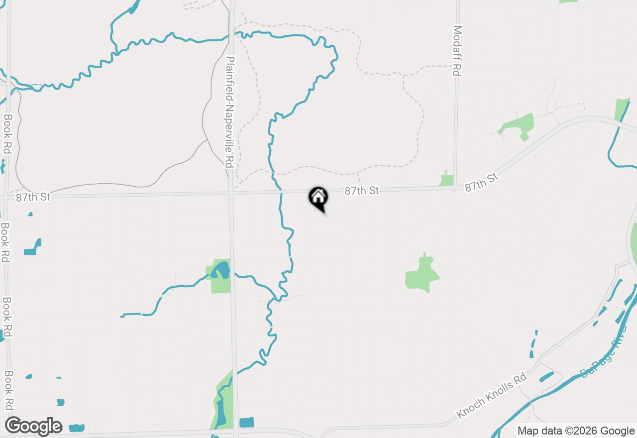 Map of 599 Hempstead Avenue, Naperville, IL 60565
