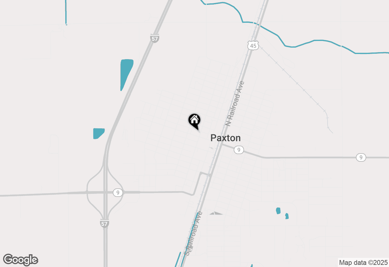 Map of 227 W Pells Street, Paxton, IL 60957