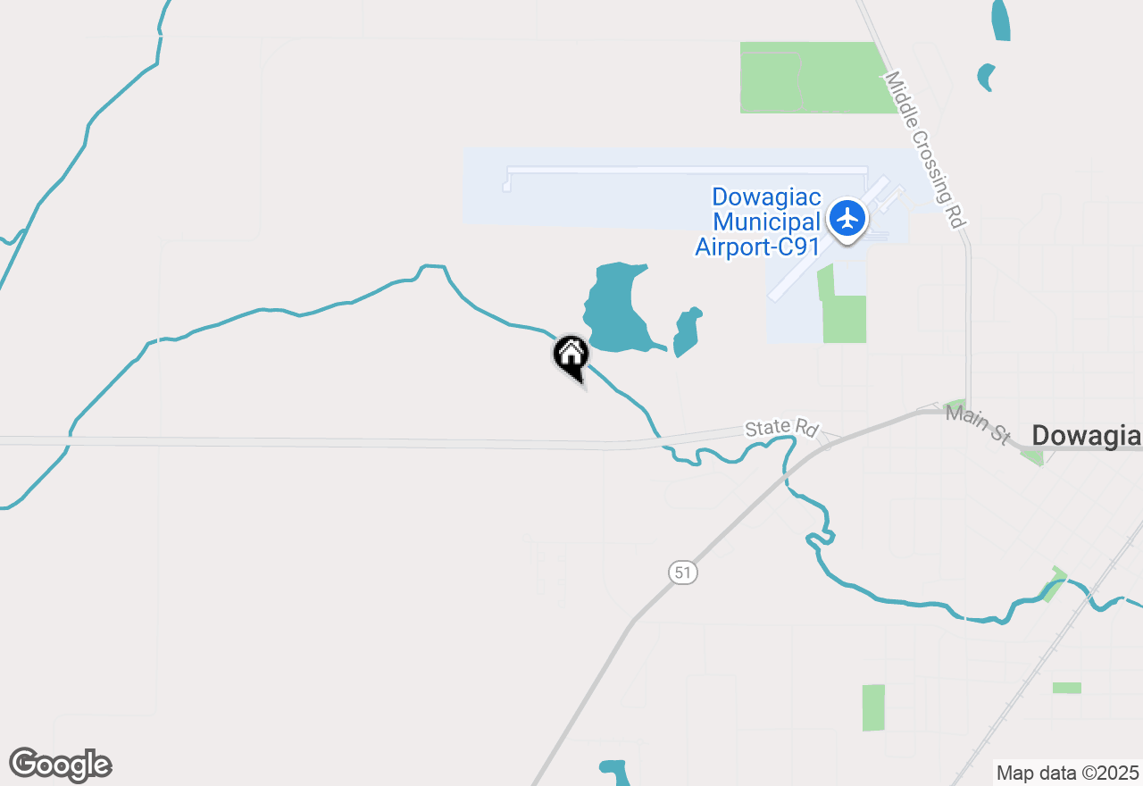 Map of 29460 M-62, Dowagiac, MI 49047