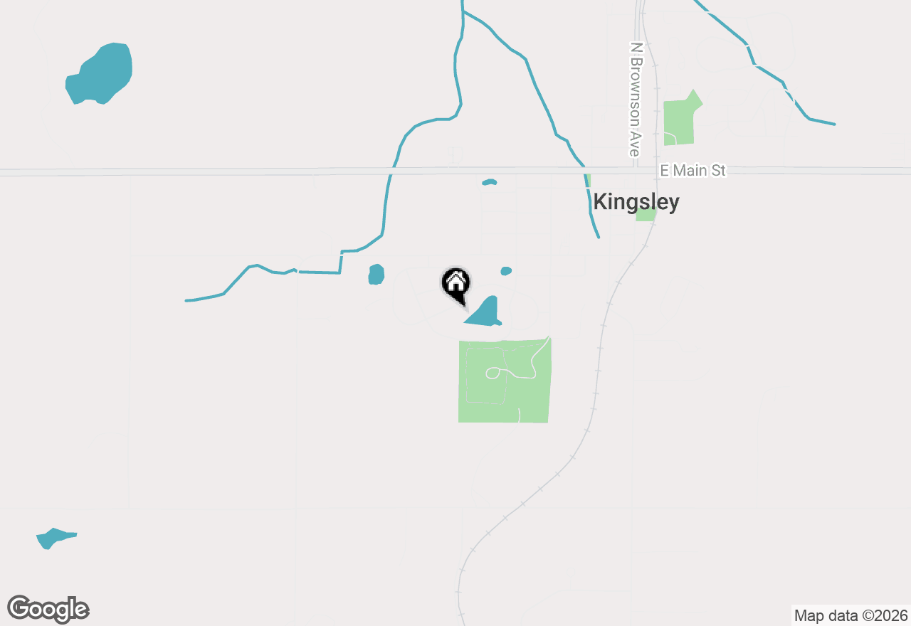 Map of 1546 Nightingale Lane, Kingsley, MI 49649