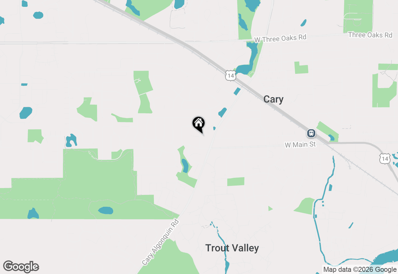 Map of 10 Cumberland Court, Cary, IL 60013