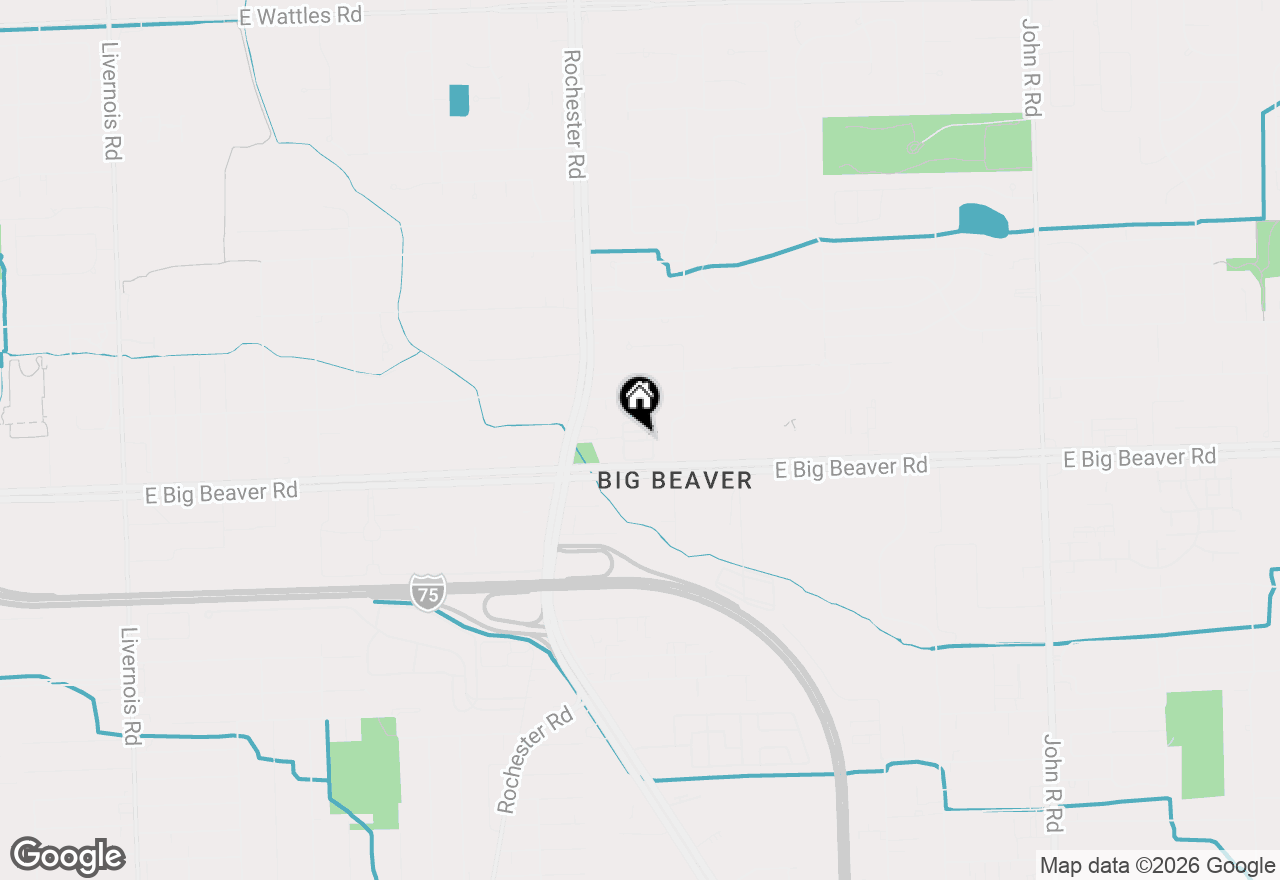 Map of 1097 Foxboro, Troy, MI 48083