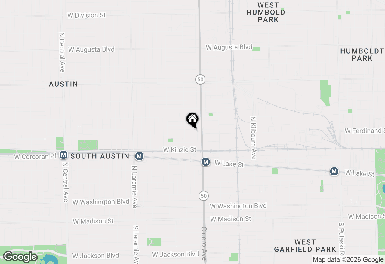 Map of 4832 W Ferdinand Street, Chicago, IL 60644