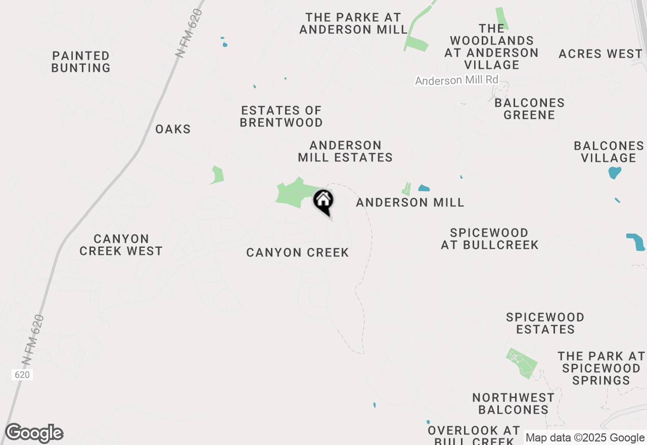 Map of 10524 Canyon Vista Way, Austin, TX 78726
