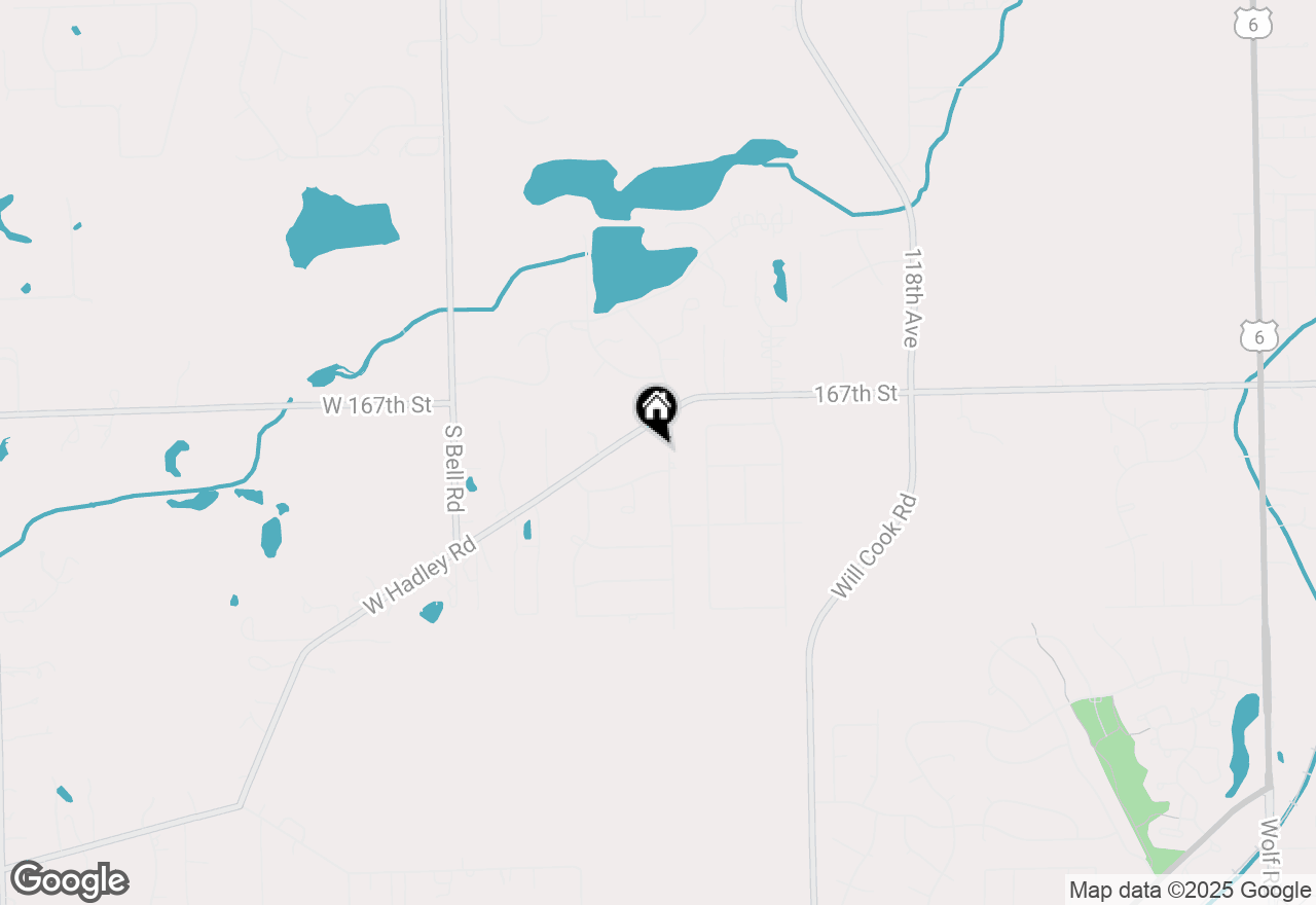 Map of 16762 S Deer Path Drive, Homer Glen, IL 60491