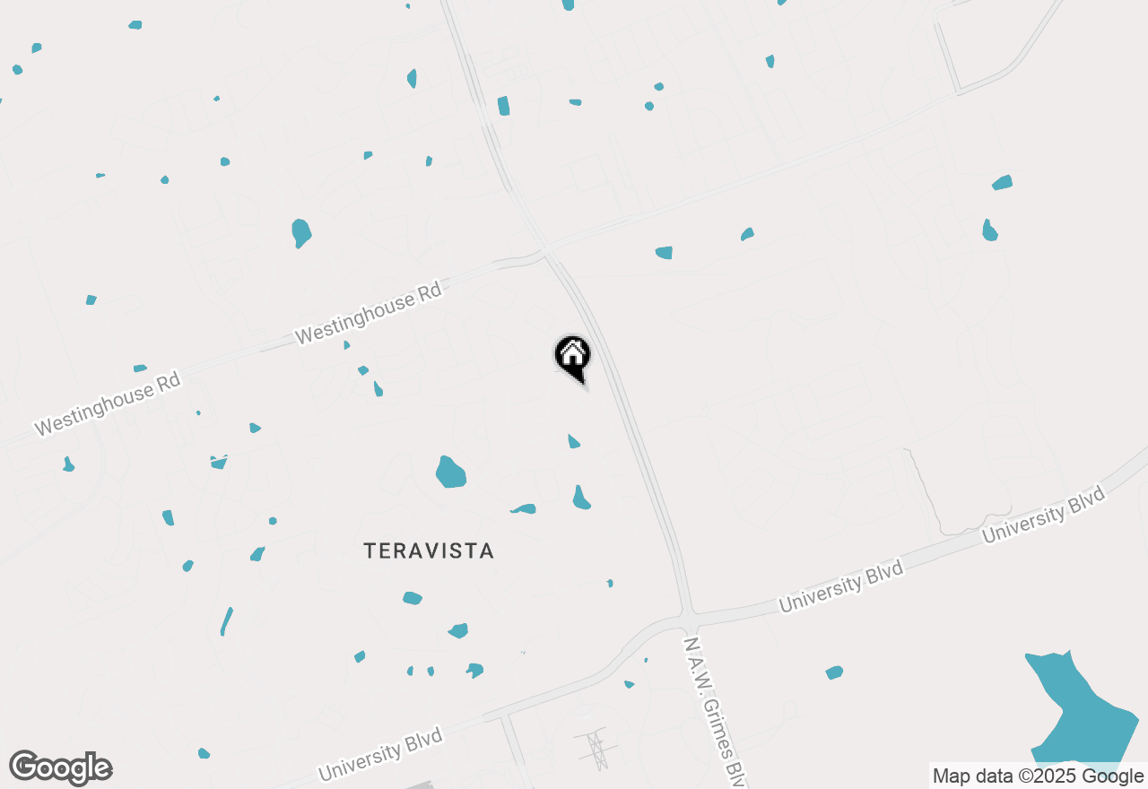 Map of 4509 Western Lake Dr, Round Rock, TX 78665