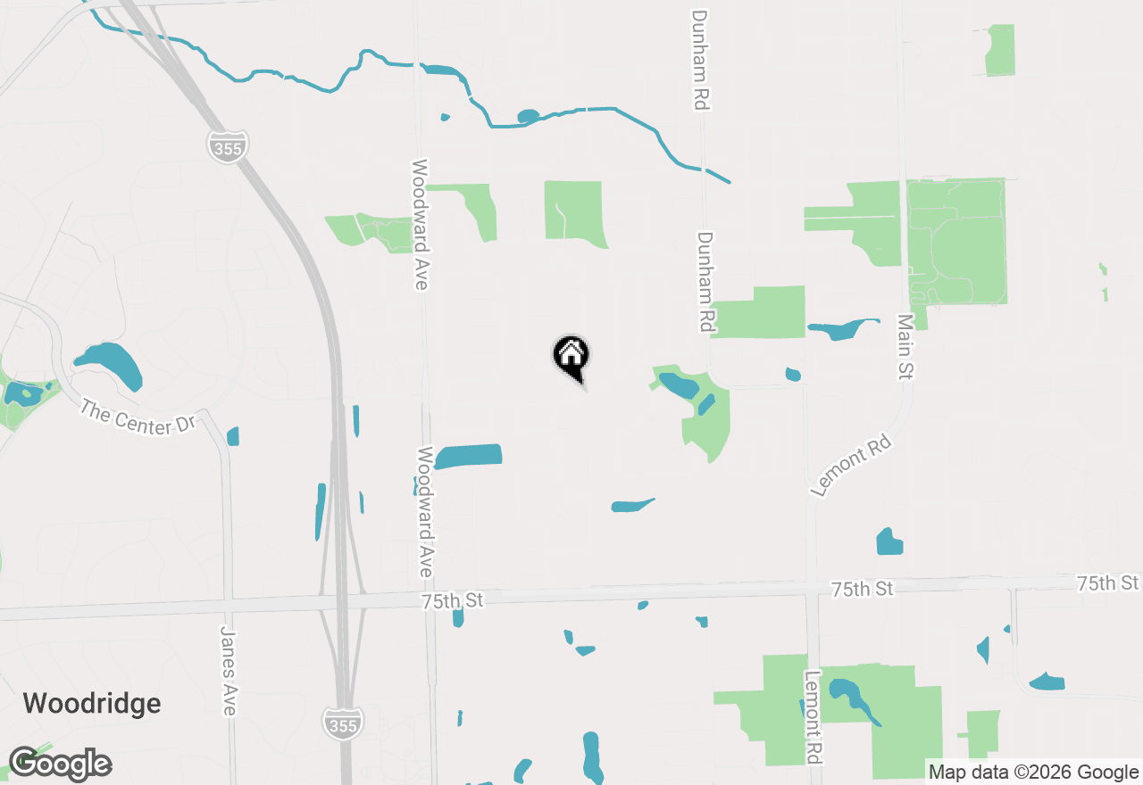 Map of 7049 Camden Road, Downers Grove, IL 60516