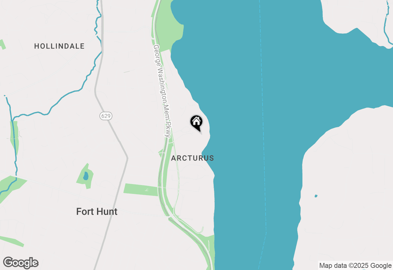 Map of 7979 E Boulevard Drive, Alexandria, VA 22308