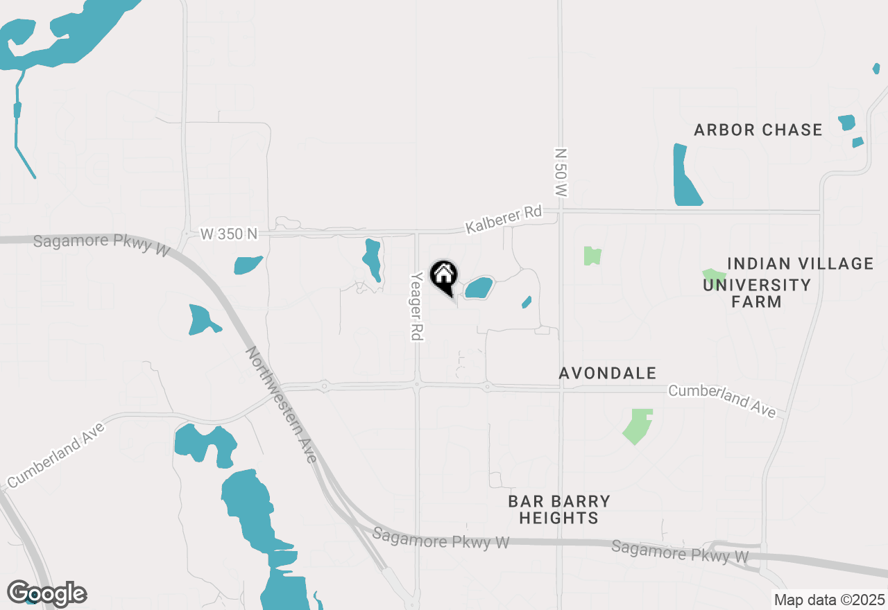 Map of 1042 Marwyck Street, West Lafayette, IN 47906