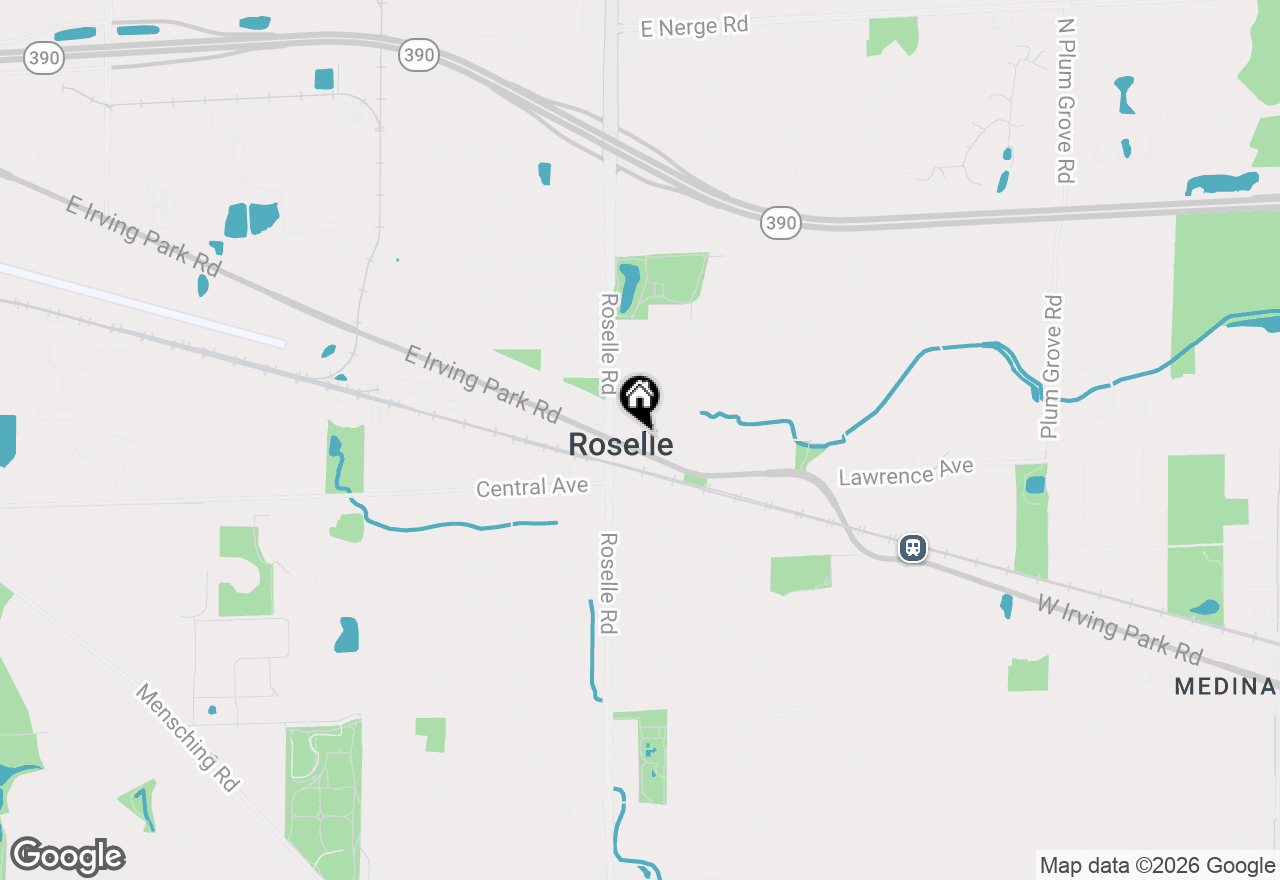 Map of 50 N Bokelman Street #338, Roselle, IL 60172