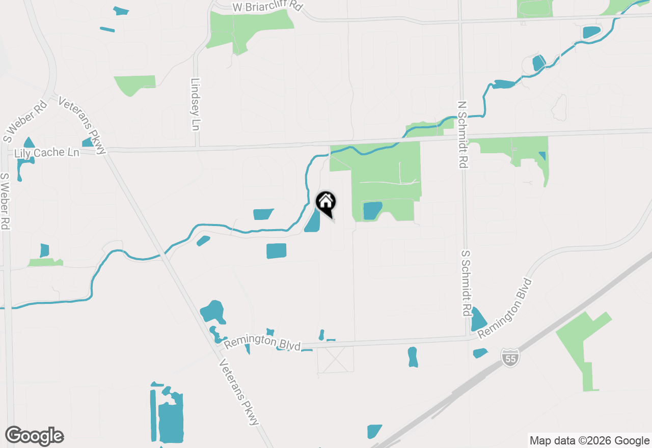Map of 449 S Orchard Drive, Bolingbrook, IL 60440
