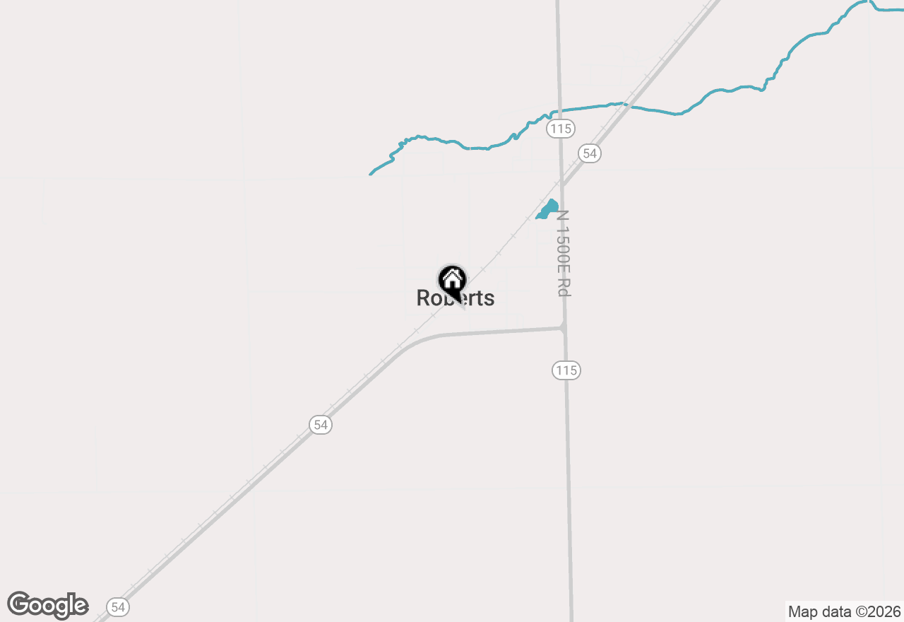 Map of 108 W Maple Street, Roberts, IL 60962