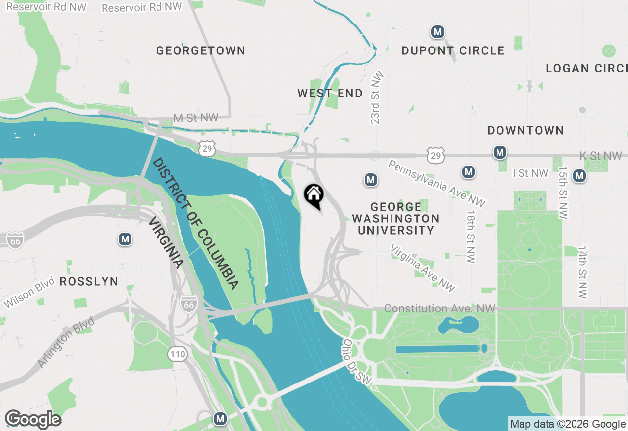 Map of 700 New Hampshire Avenue Nw #703, Washington, DC 20037