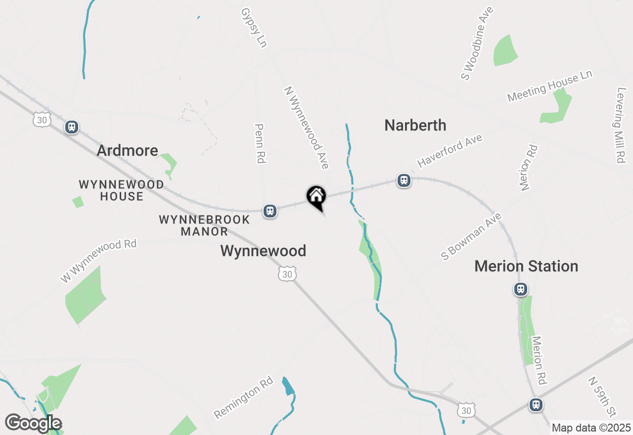 Map of 150 E Wynnewood Road #29F, Wynnewood, PA 19096