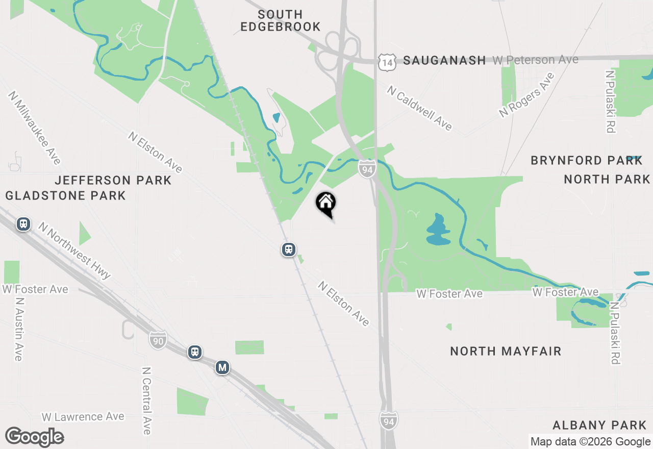 Map of 5009 W Catalpa Avenue, Chicago, IL 60630