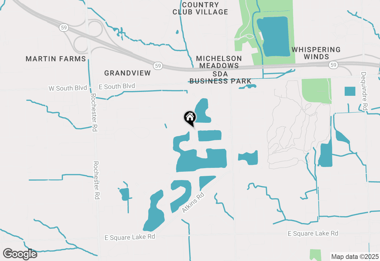 Map of 6683 Northpoint Drive, Troy, MI 48085