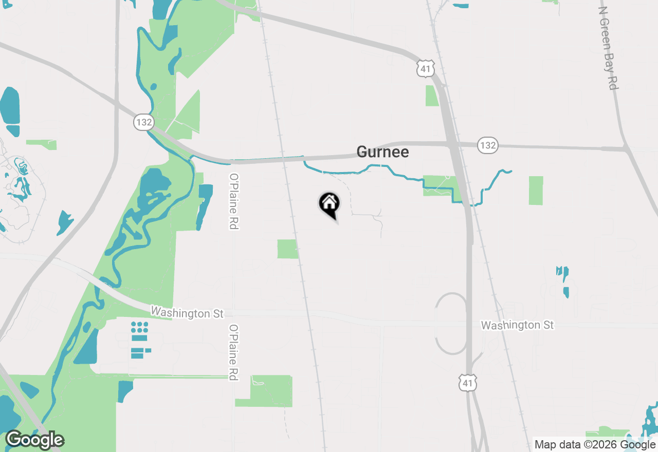 Map of 4176 Kenwood Avenue, Gurnee, IL 60031