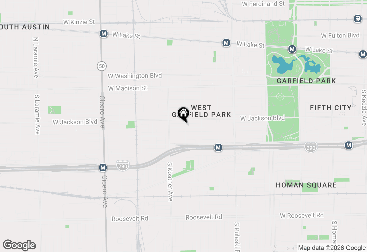 Map of 4300 W Gladys Avenue, Chicago, IL 60624