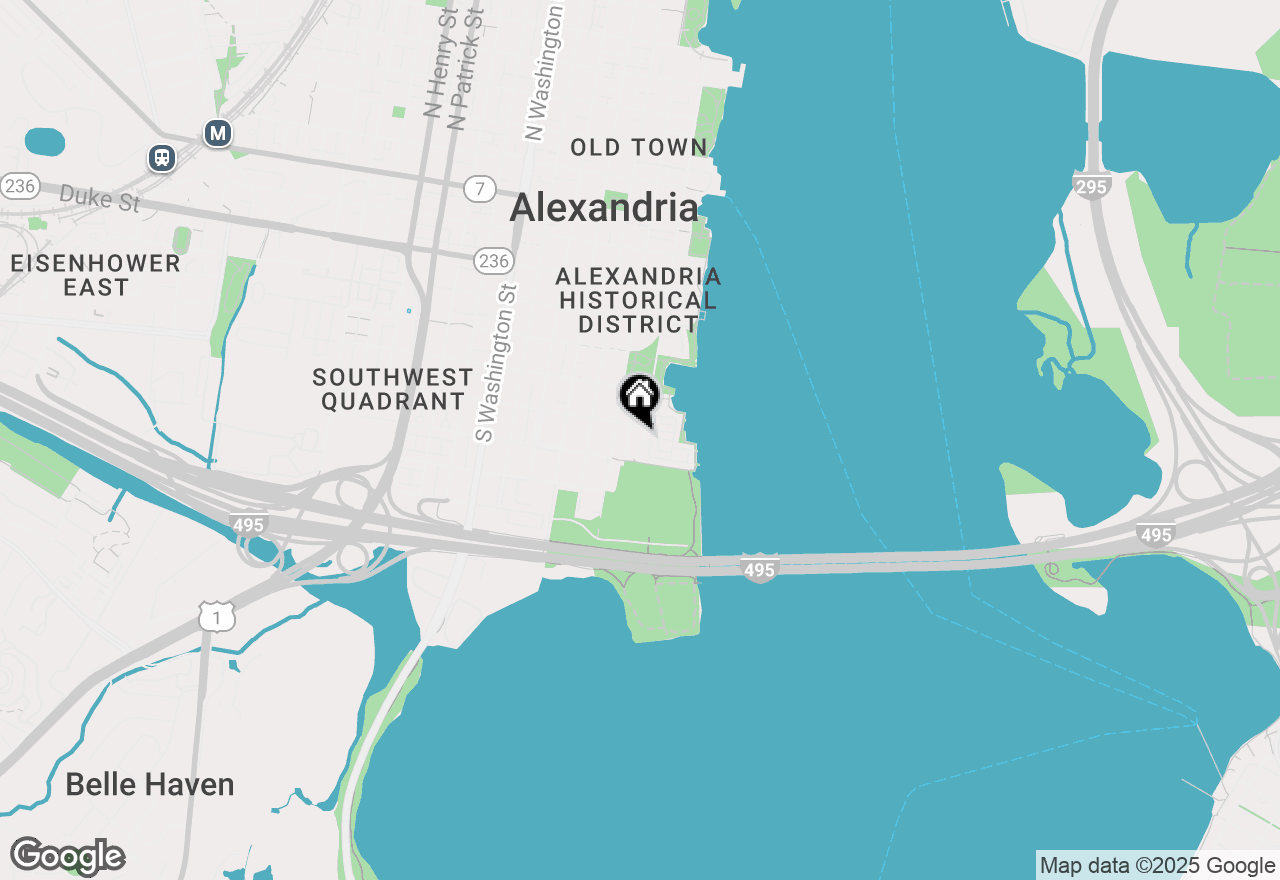 Map of 713 S Union Street, Alexandria, VA 22314