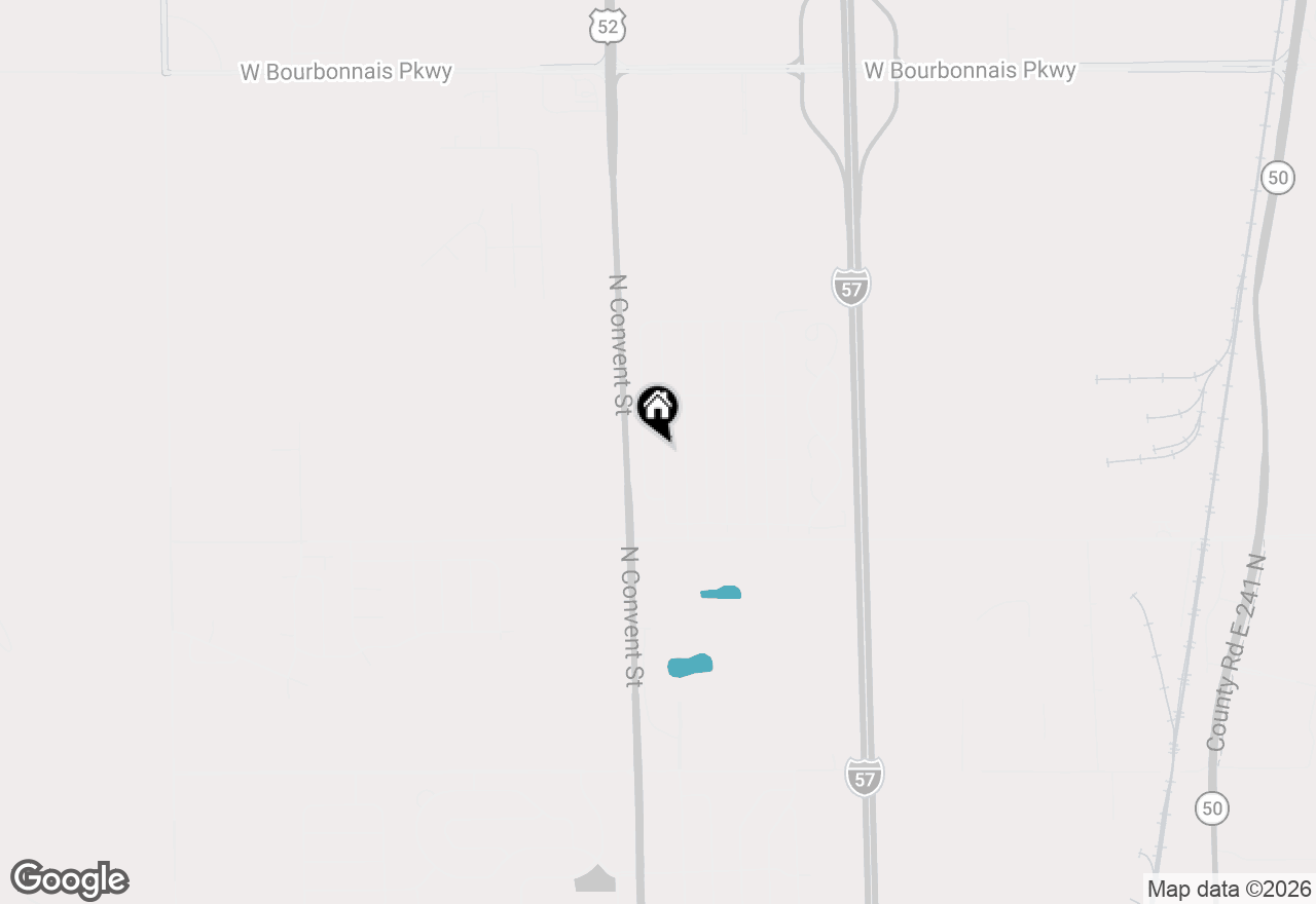 Map of 30 Saint Pauls Drive, Bourbonnais, IL 60914