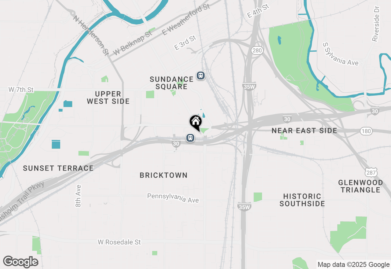 Map of 201 W Lancaster Avenue #411, Fort Worth, TX 76102